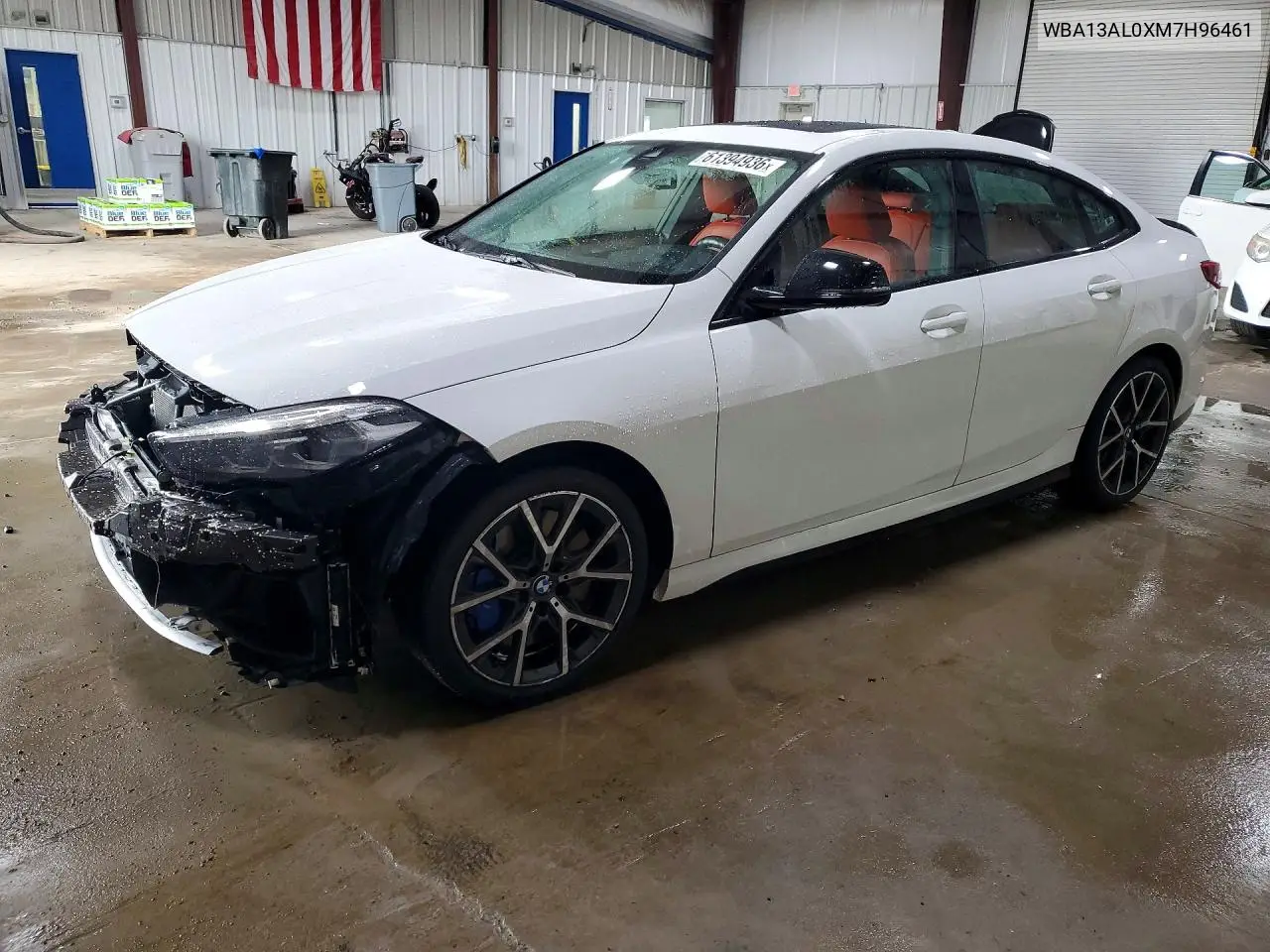 2021 BMW M235Xi VIN: WBA13AL0XM7H96461 Lot: 61394936