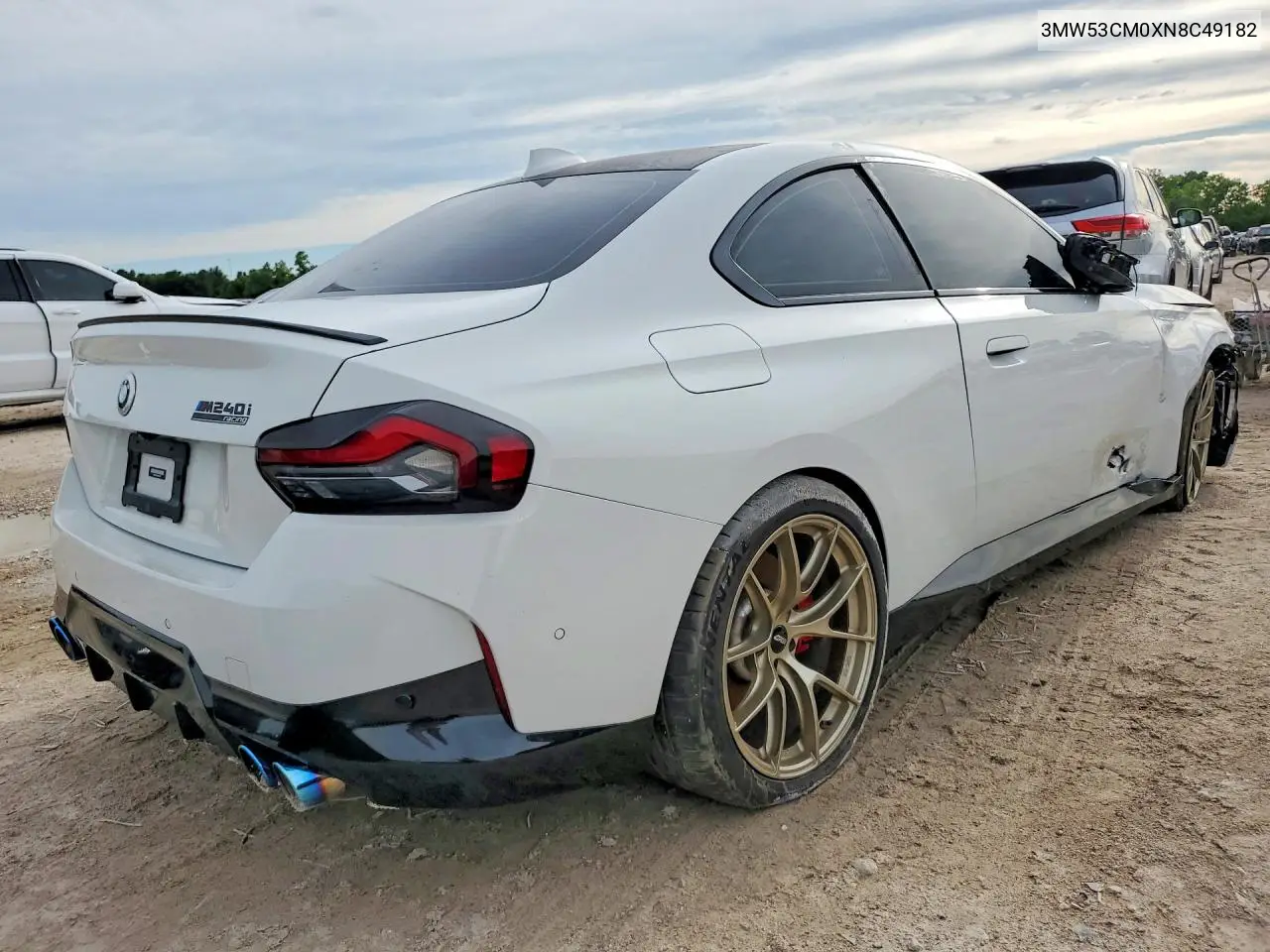 2022 BMW M240Xi VIN: 3MW53CM0XN8C49182 Lot: 54719316