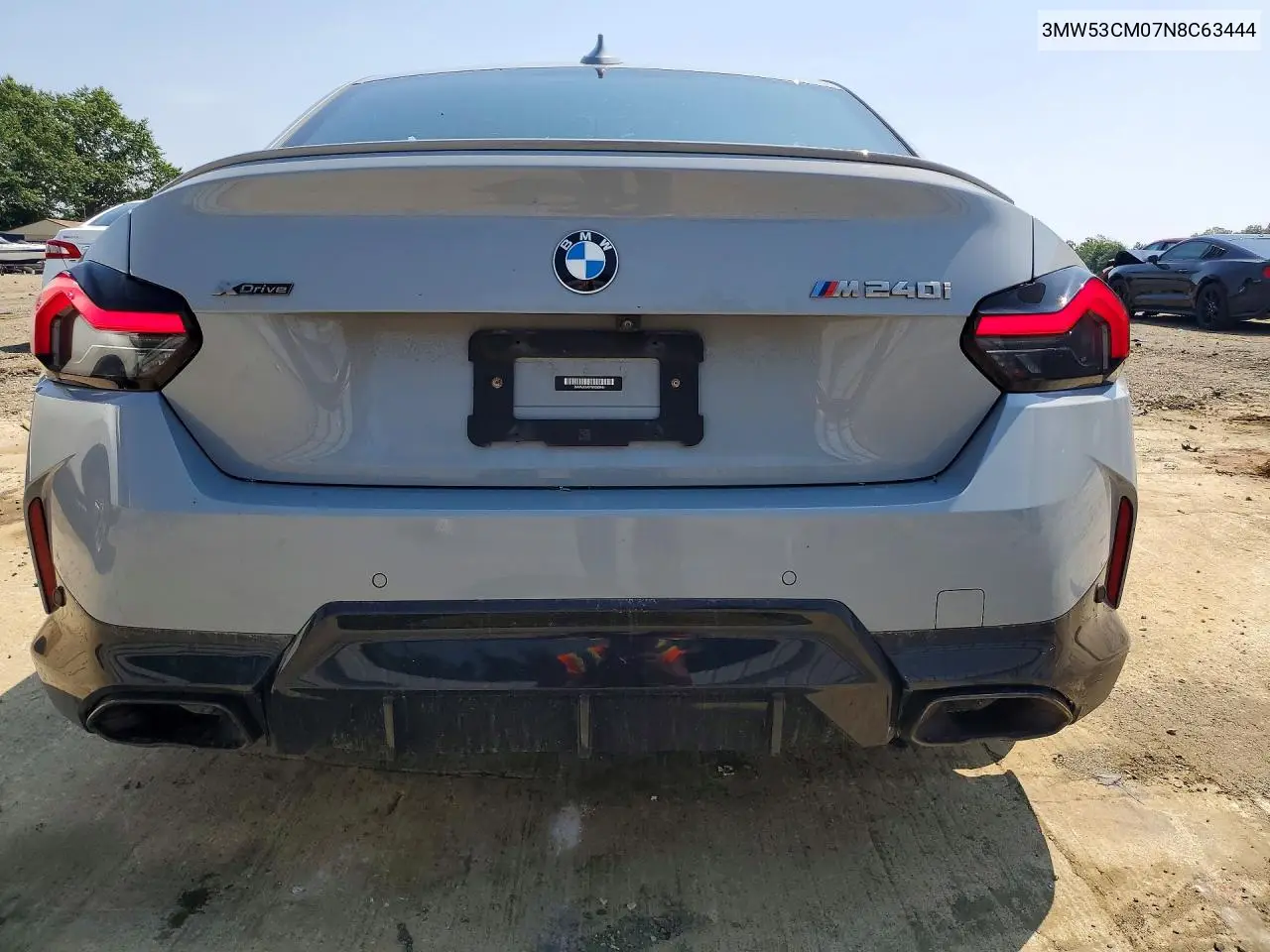 2022 BMW M240Xi VIN: 3MW53CM07N8C63444 Lot: 60503046