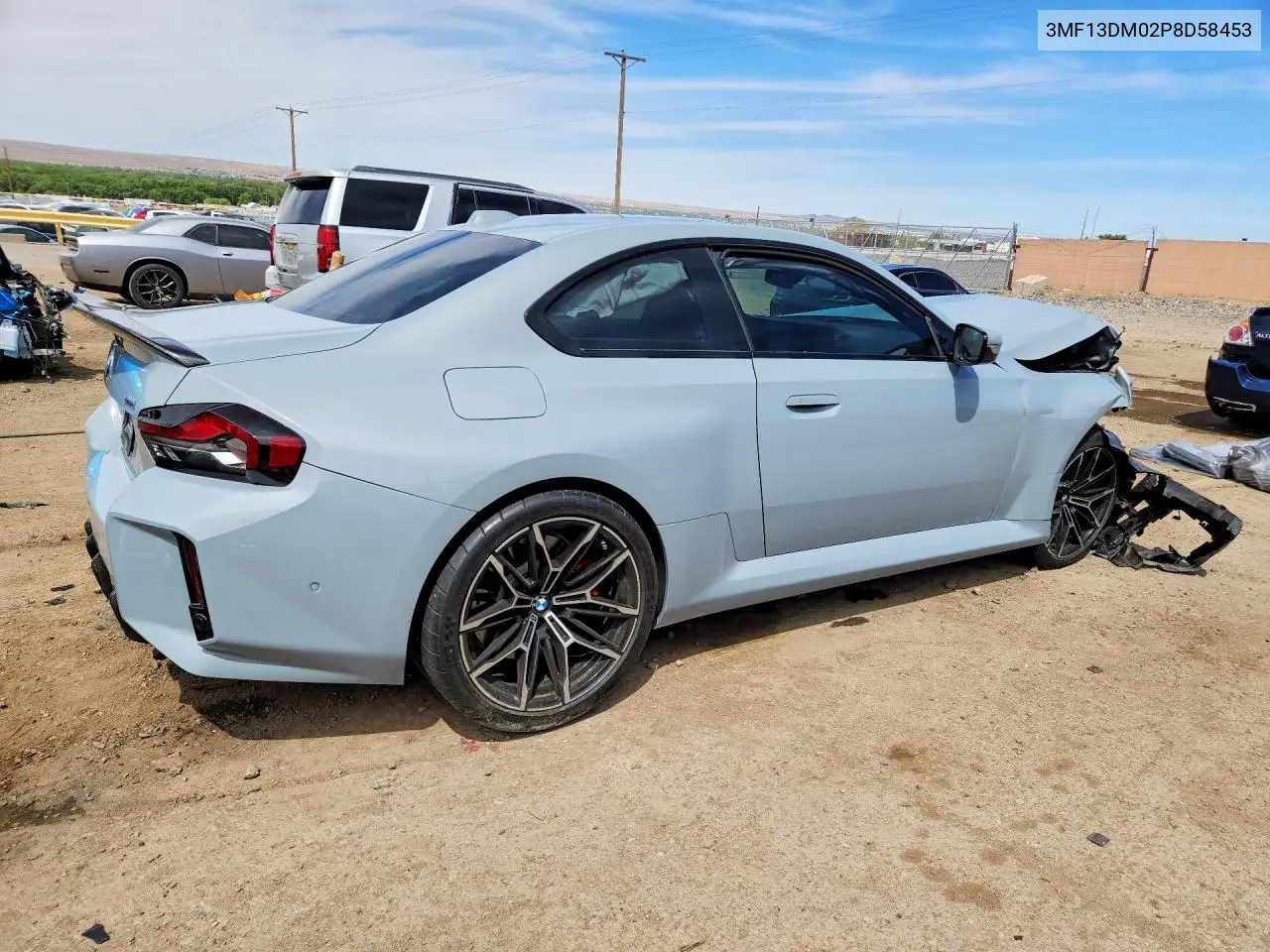2023 BMW M2 VIN: 3MF13DM02P8D58453 Lot: 49927216