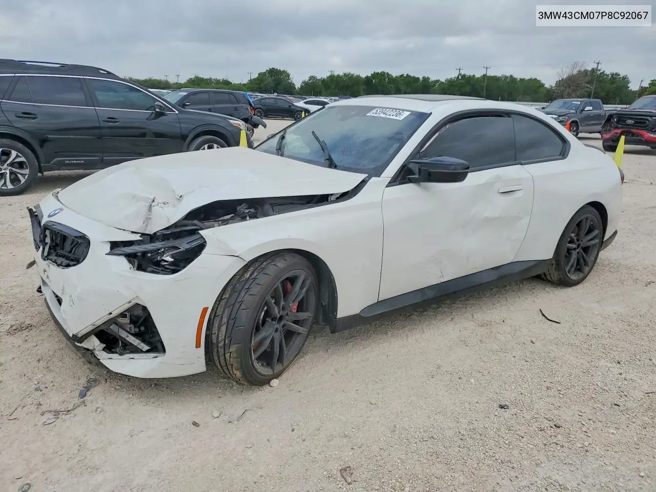 2023 BMW M240I VIN: 3MW43CM07P8C92067 Lot: 53942236