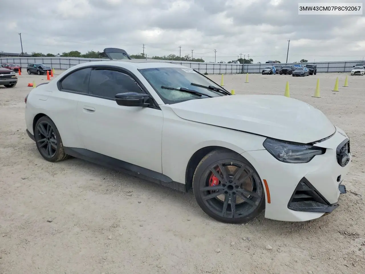 2023 BMW M240I VIN: 3MW43CM07P8C92067 Lot: 53942236
