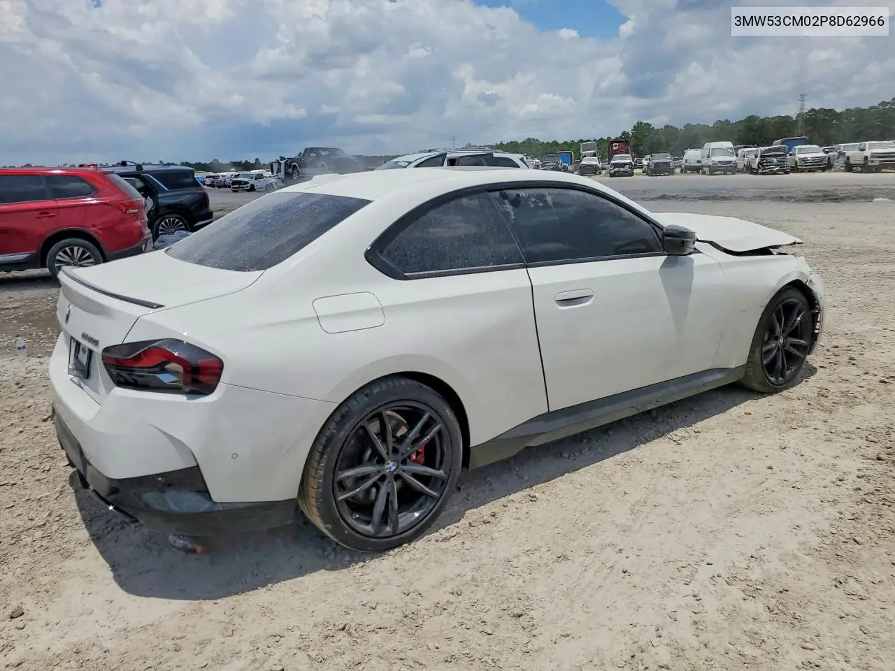 2023 BMW M240Xi VIN: 3MW53CM02P8D62966 Lot: 55931376
