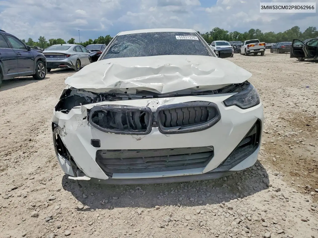 2023 BMW M240Xi VIN: 3MW53CM02P8D62966 Lot: 55931376