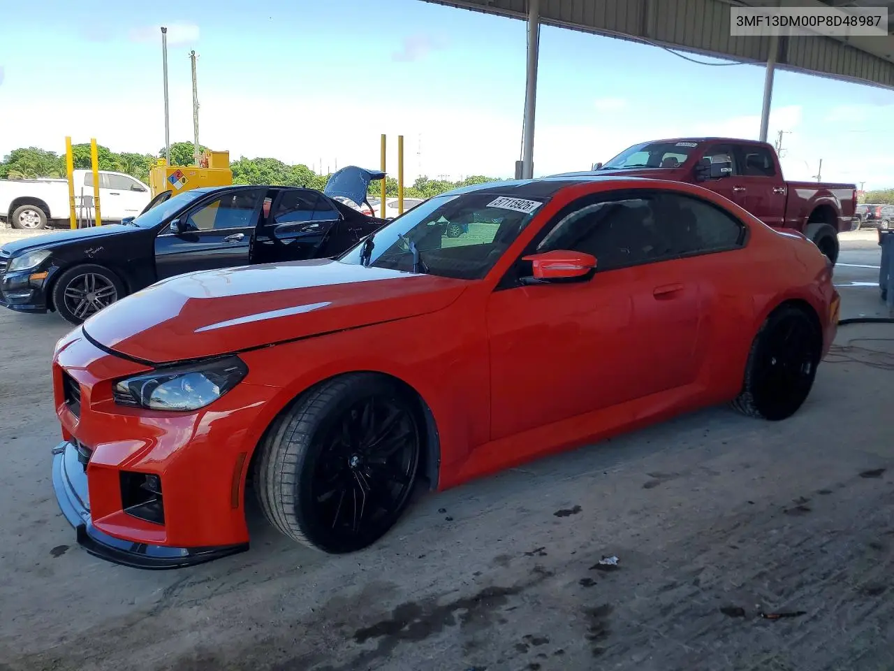 2023 BMW M2 VIN: 3MF13DM00P8D48987 Lot: 57115926