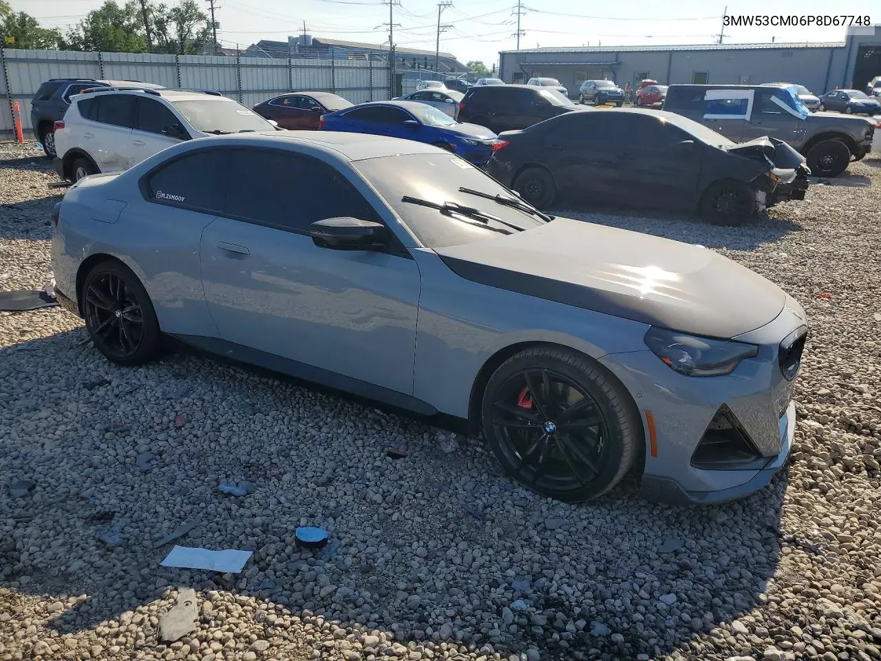 2023 BMW M240Xi VIN: 3MW53CM06P8D67748 Lot: 60770606
