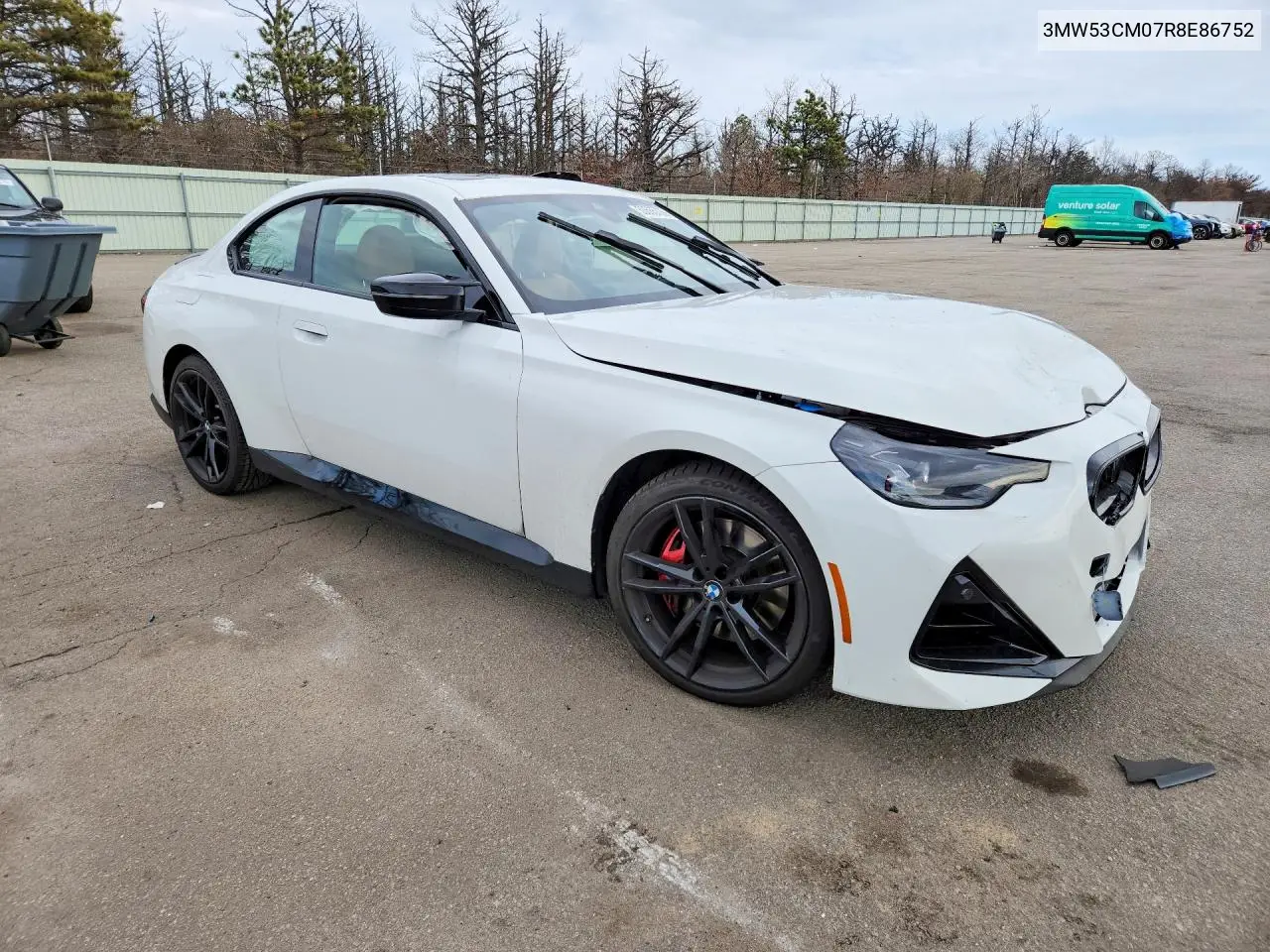 2024 BMW M240Xi VIN: 3MW53CM07R8E86752 Lot: 50665726