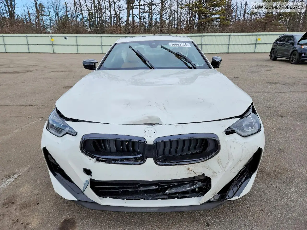 2024 BMW M240Xi VIN: 3MW53CM07R8E86752 Lot: 50665726