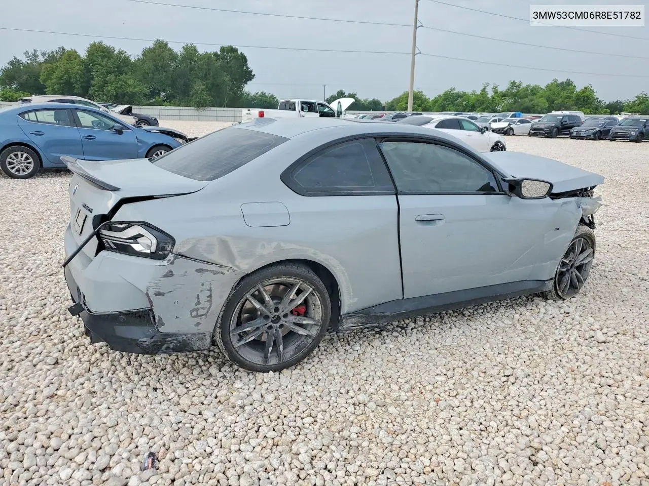 2024 BMW M240Xi VIN: 3MW53CM06R8E51782 Lot: 52453826