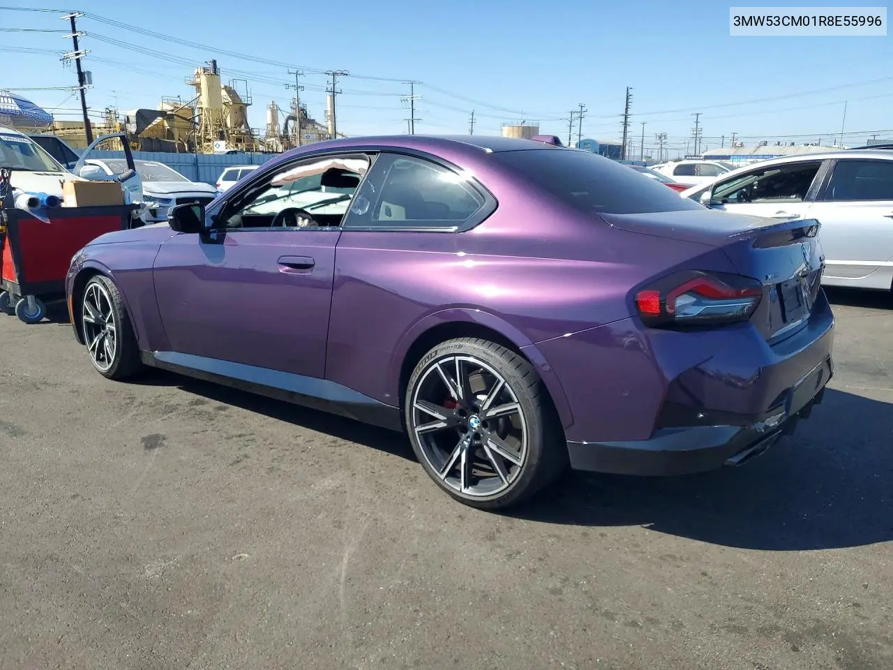 2024 BMW M240Xi VIN: 3MW53CM01R8E55996 Lot: 53845756
