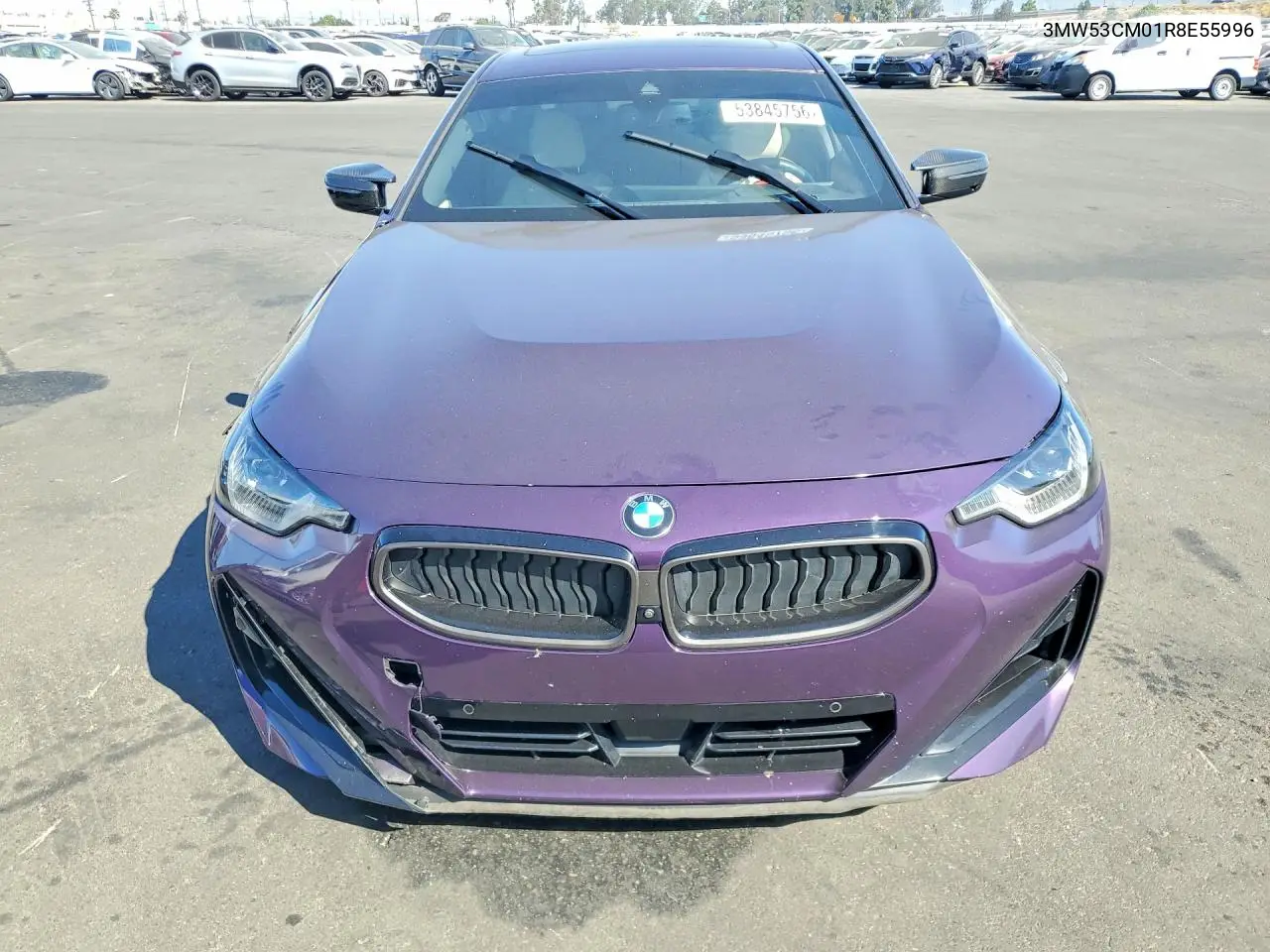 2024 BMW M240Xi VIN: 3MW53CM01R8E55996 Lot: 53845756
