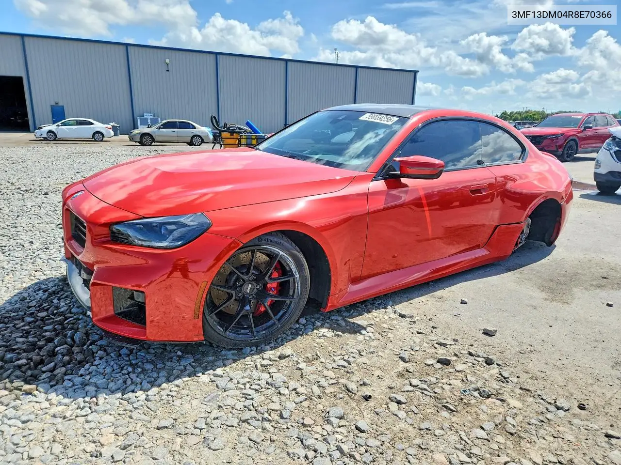 2024 BMW M2 VIN: 3MF13DM04R8E70366 Lot: 59059256