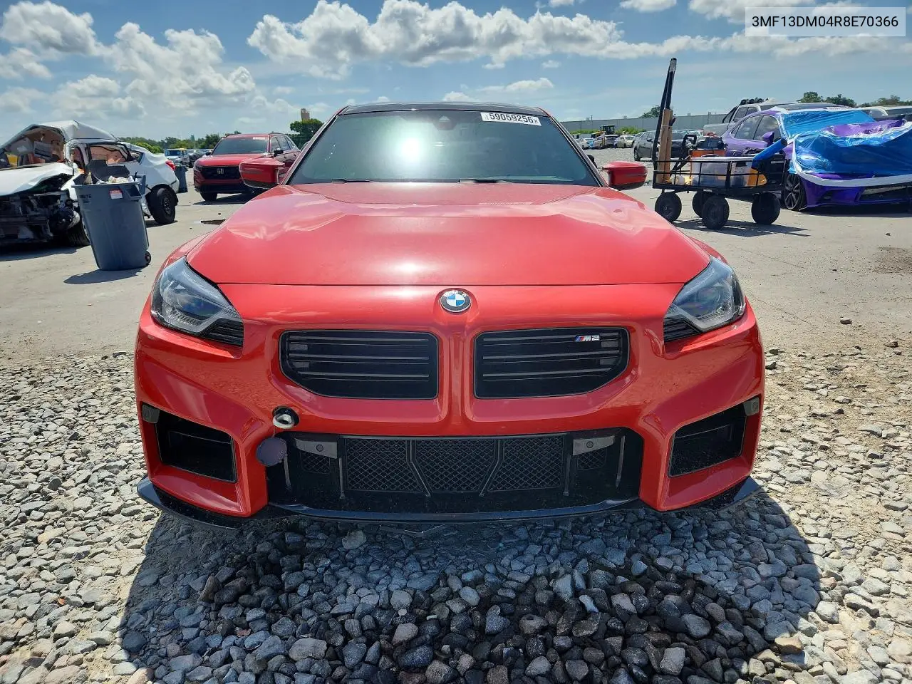 2024 BMW M2 VIN: 3MF13DM04R8E70366 Lot: 59059256