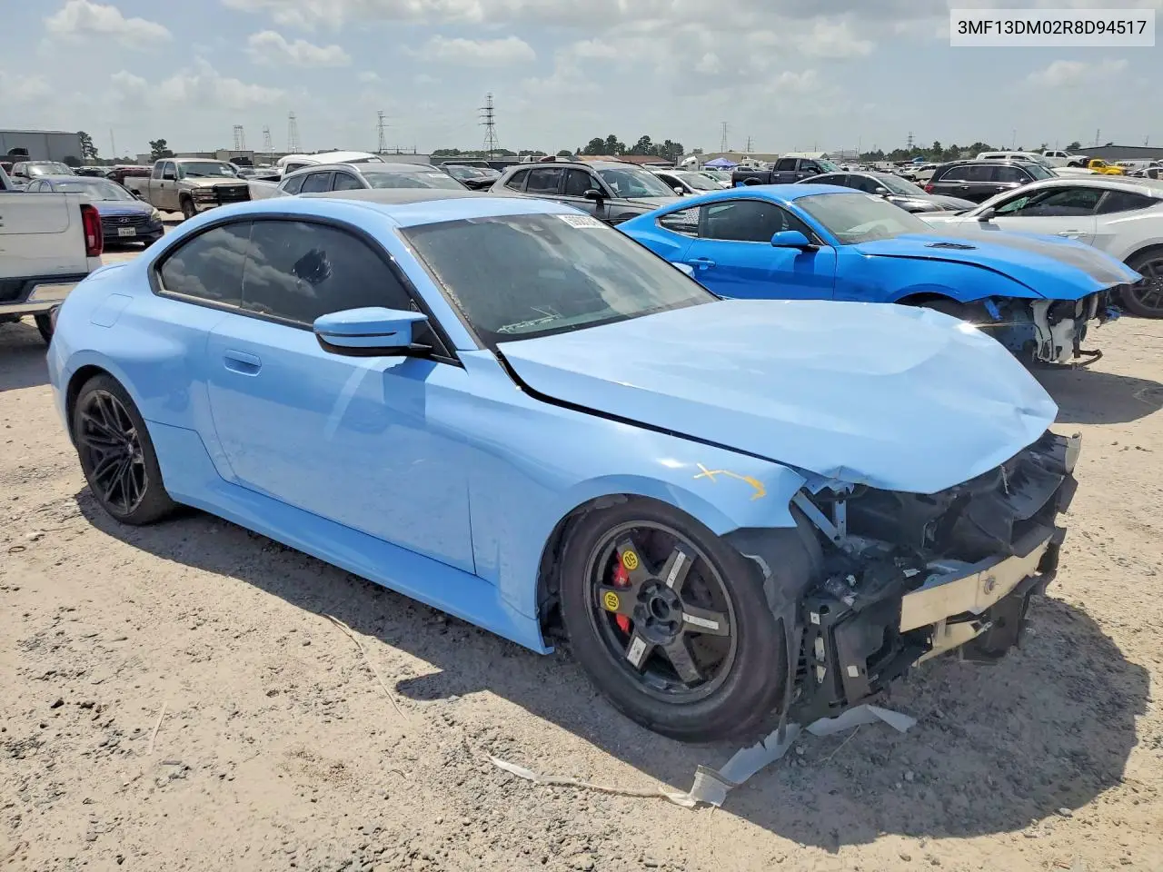2024 BMW M2 VIN: 3MF13DM02R8D94517 Lot: 59087246