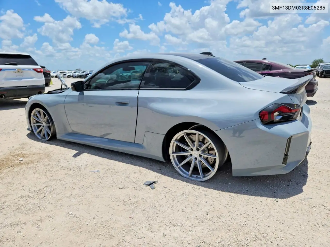 2024 BMW M2 VIN: 3MF13DM03R8E06285 Lot: 59689756