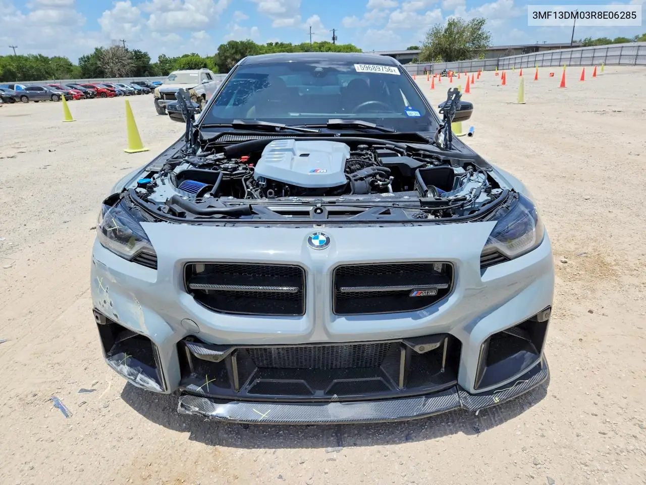 2024 BMW M2 VIN: 3MF13DM03R8E06285 Lot: 59689756
