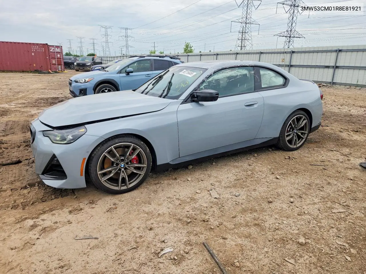 2024 BMW M240Xi VIN: 3MW53CM01R8E81921 Lot: 60116466