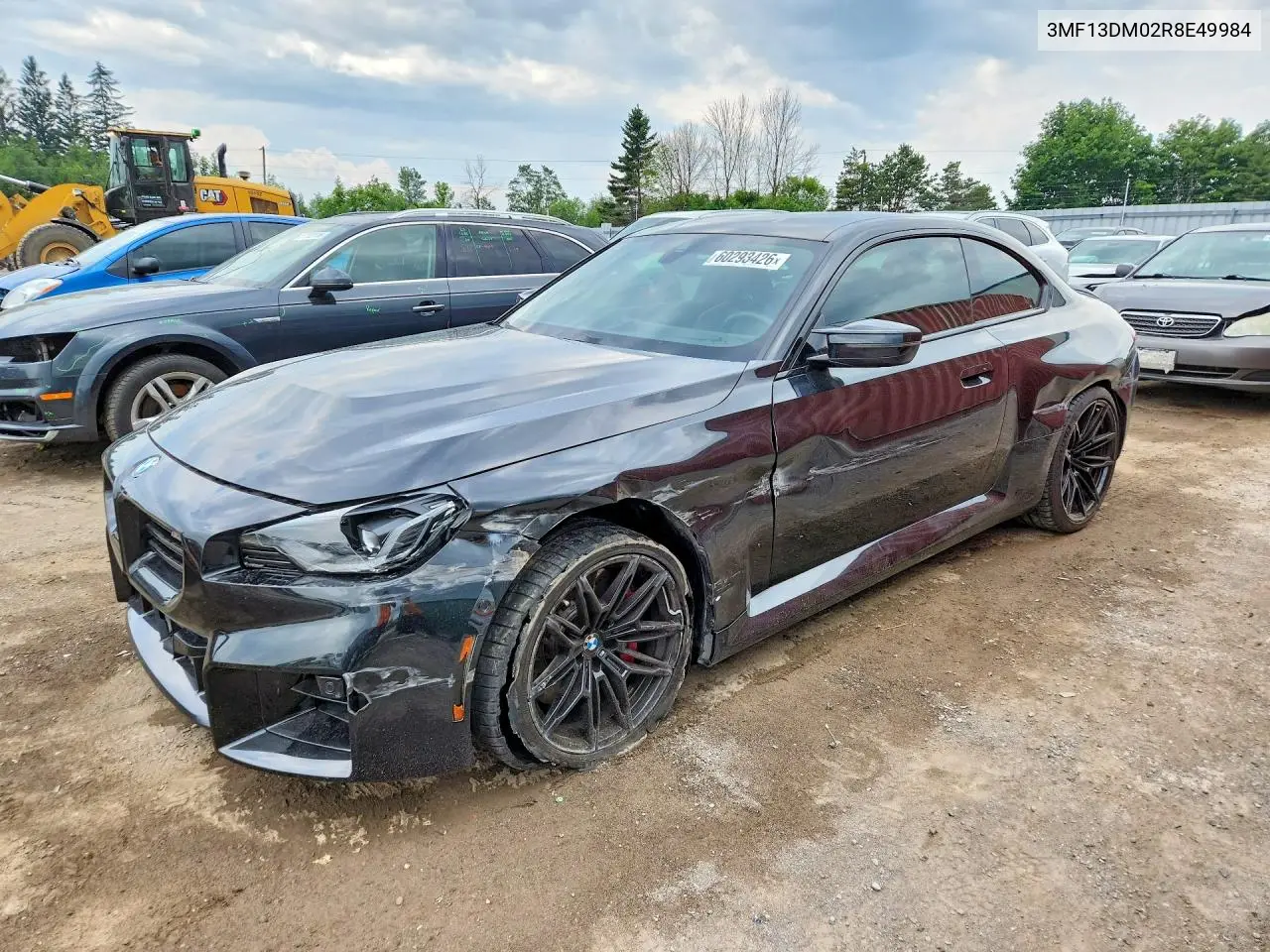 2024 BMW M2 VIN: 3MF13DM02R8E49984 Lot: 60293426