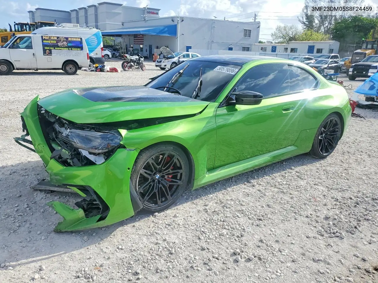 2025 BMW M2 VIN: 3MF23DM05S8F24459 Lot: 50579896