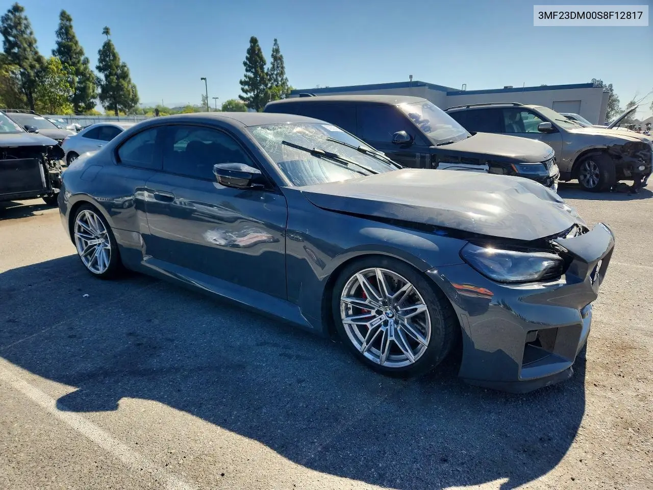 2025 BMW M2 VIN: 3MF23DM00S8F12817 Lot: 57250746