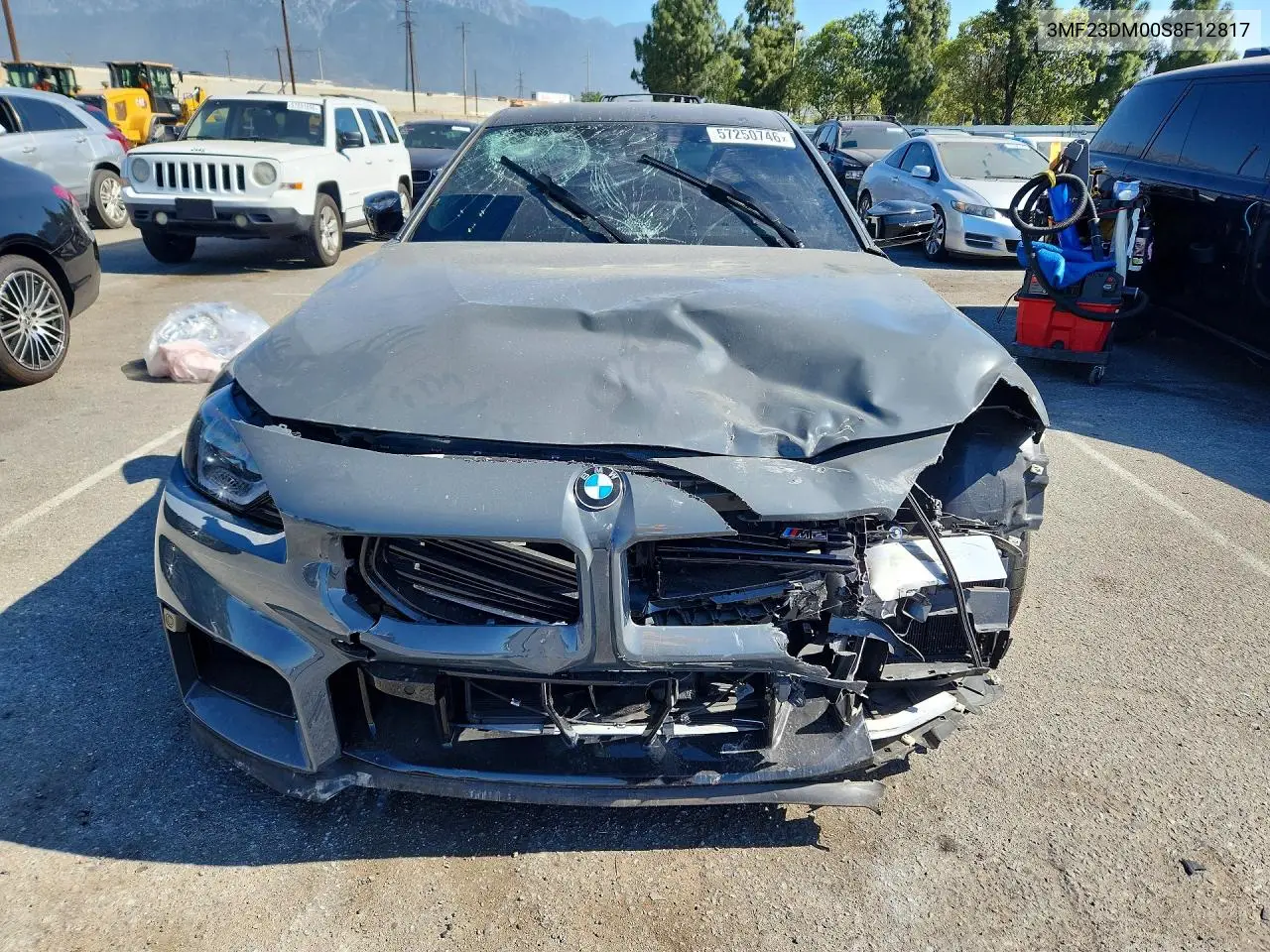 2025 BMW M2 VIN: 3MF23DM00S8F12817 Lot: 57250746