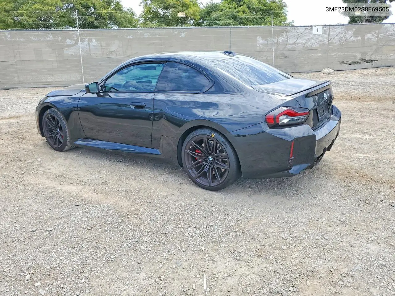 2025 BMW M2 VIN: 3MF23DM02S8F69505 Lot: 58577616