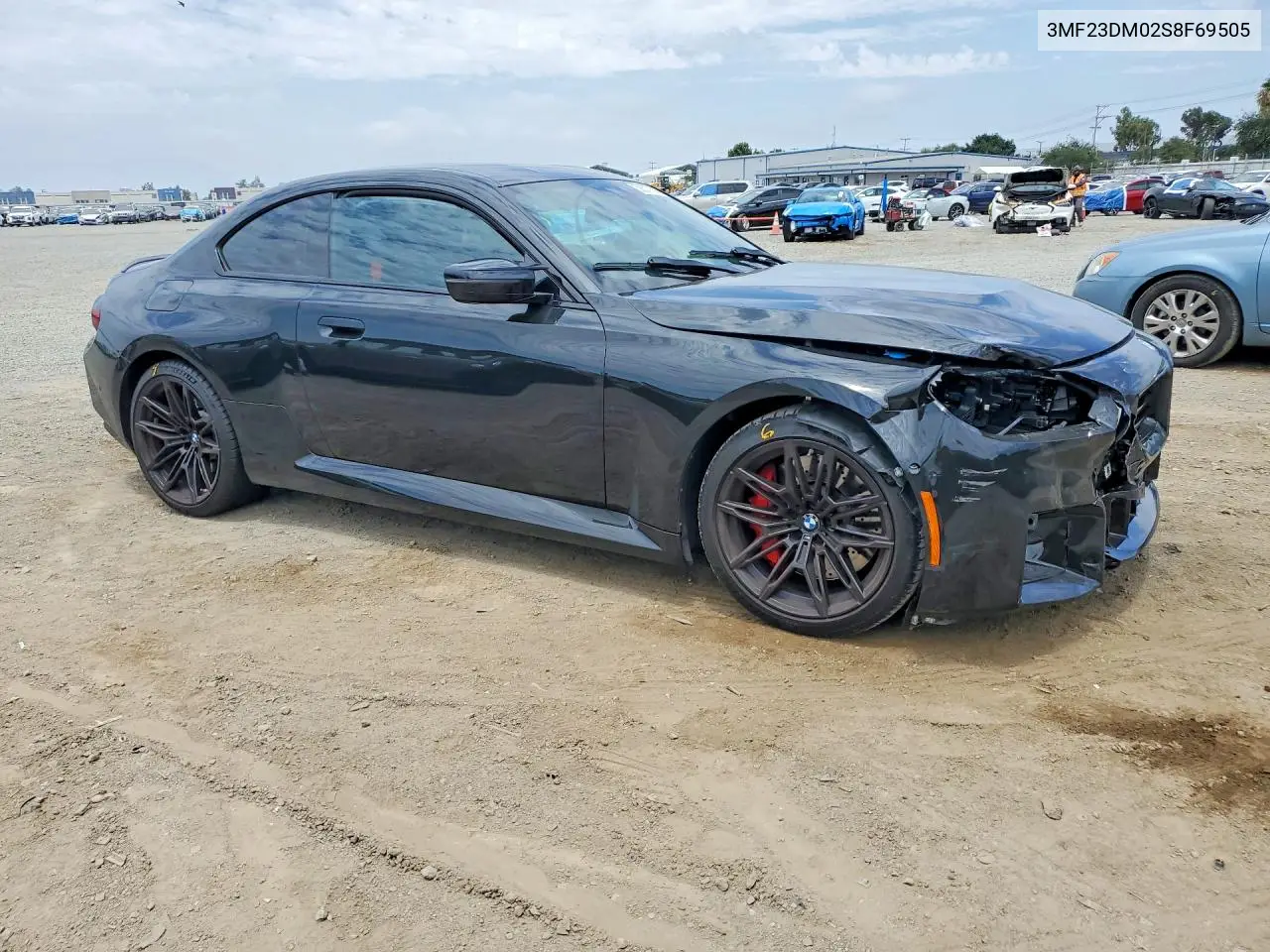 2025 BMW M2 VIN: 3MF23DM02S8F69505 Lot: 58577616