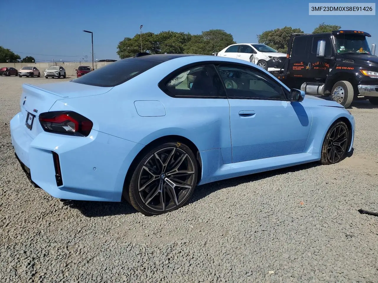 2025 BMW M2 VIN: 3MF23DM0XS8E91426 Lot: 58645536
