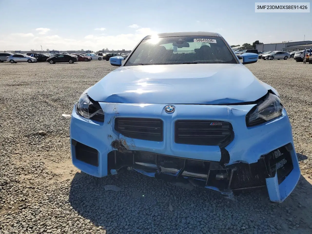 2025 BMW M2 VIN: 3MF23DM0XS8E91426 Lot: 58645536