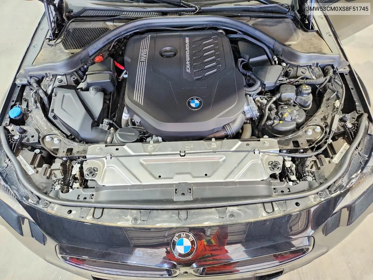 2025 BMW M240Xi VIN: 3MW53CM0XS8F51745 Lot: 59617796