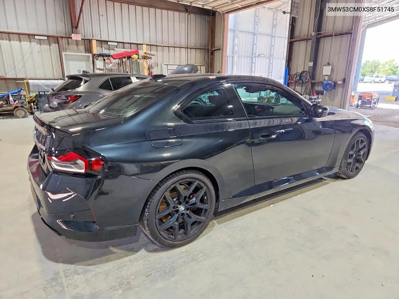 2025 BMW M240Xi VIN: 3MW53CM0XS8F51745 Lot: 59617796