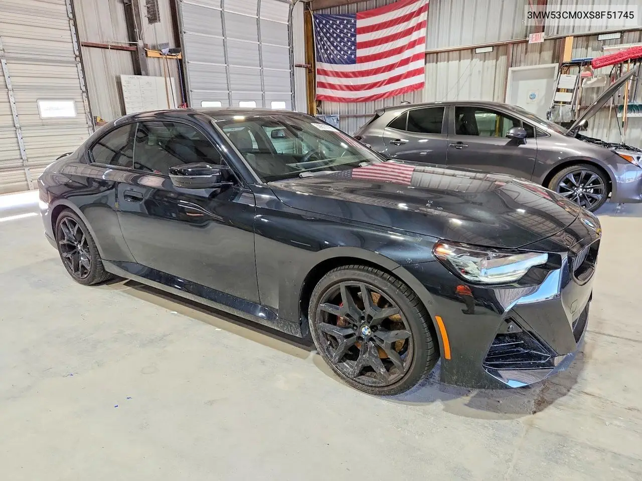 2025 BMW M240Xi VIN: 3MW53CM0XS8F51745 Lot: 59617796