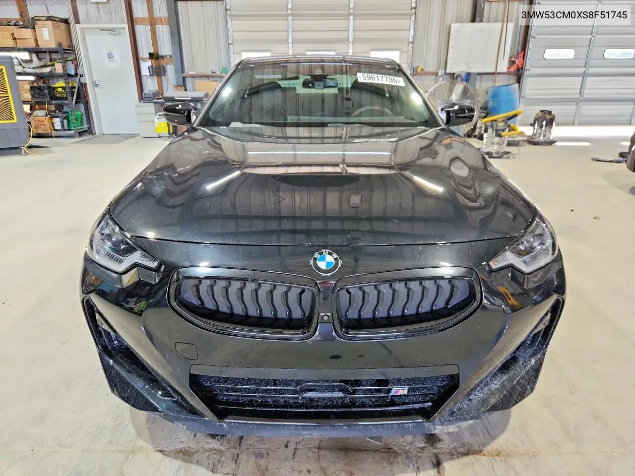 2025 BMW M240Xi VIN: 3MW53CM0XS8F51745 Lot: 59617796