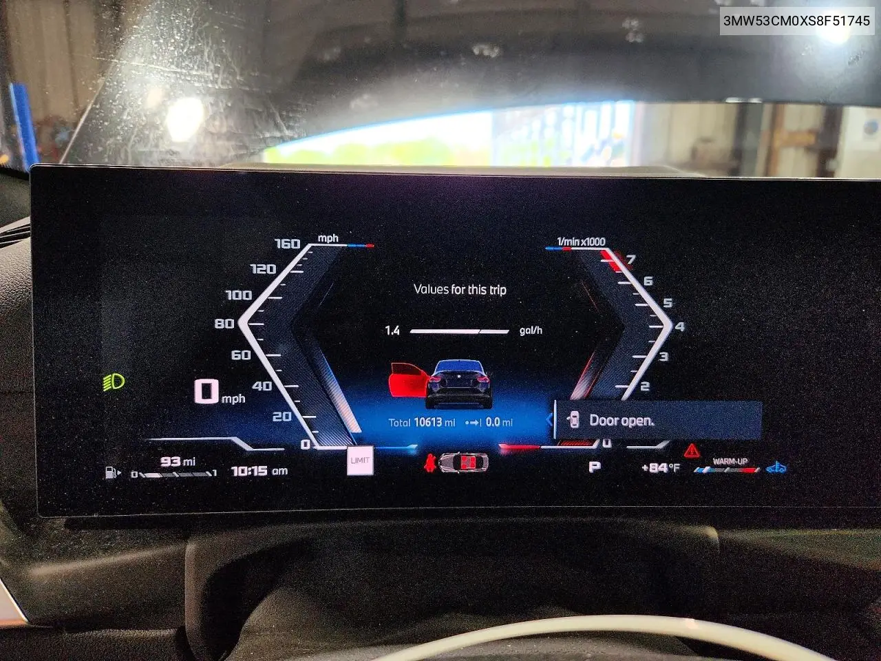 2025 BMW M240Xi VIN: 3MW53CM0XS8F51745 Lot: 59617796