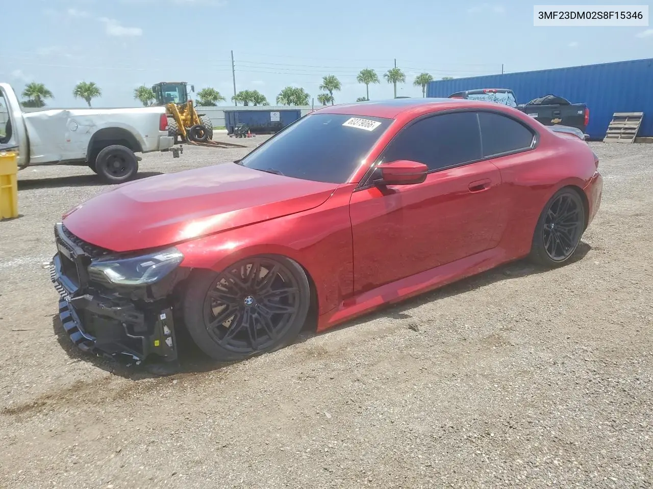 2025 BMW M2 VIN: 3MF23DM02S8F15346 Lot: 60379066