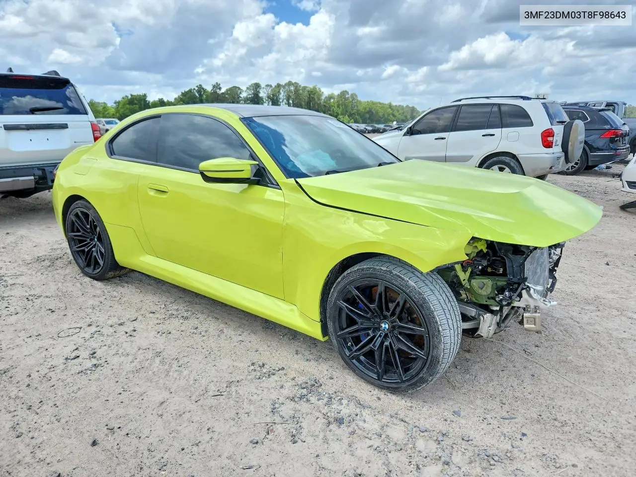 2026 BMW M2 VIN: 3MF23DM03T8F98643 Lot: 56943206