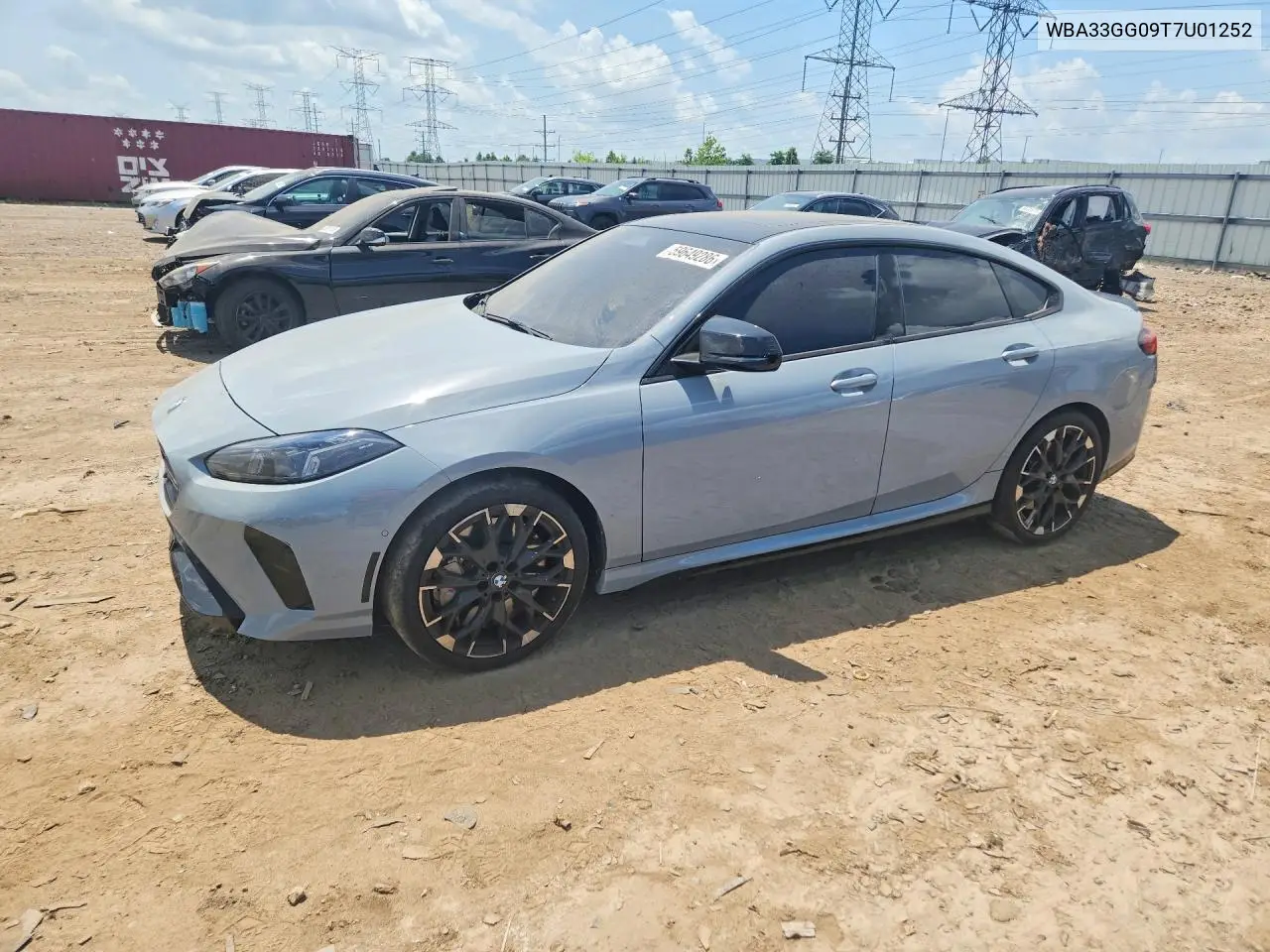 2026 BMW M235Xi VIN: WBA33GG09T7U01252 Lot: 59649286