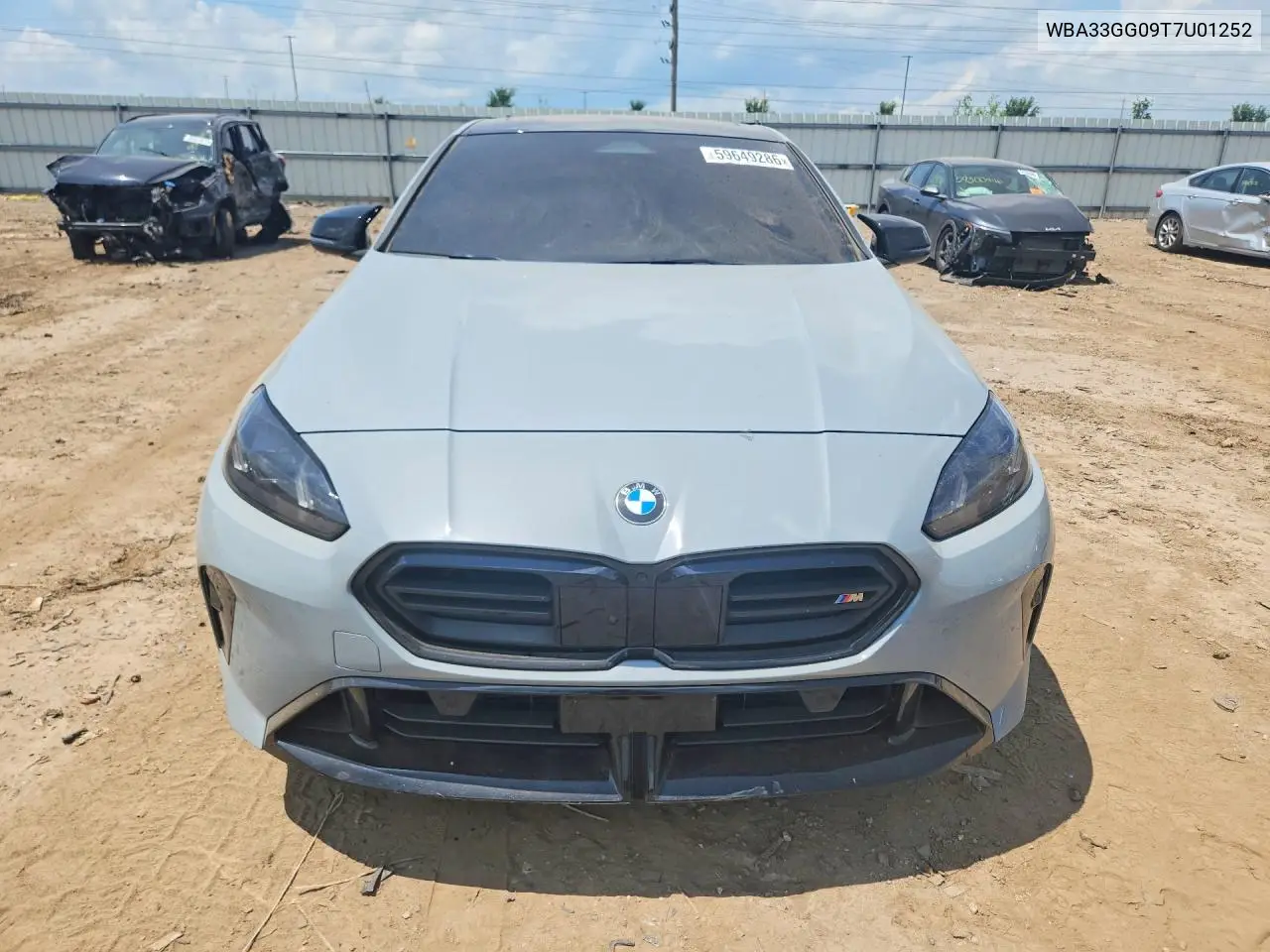 2026 BMW M235Xi VIN: WBA33GG09T7U01252 Lot: 59649286