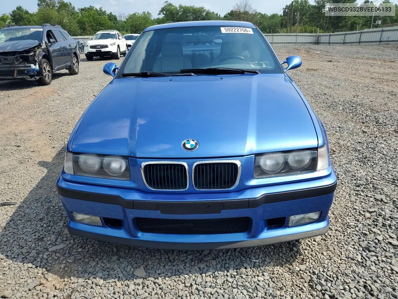 1997 BMW M3 VIN: WBSCD9328VEE06133 Lot: 59222706