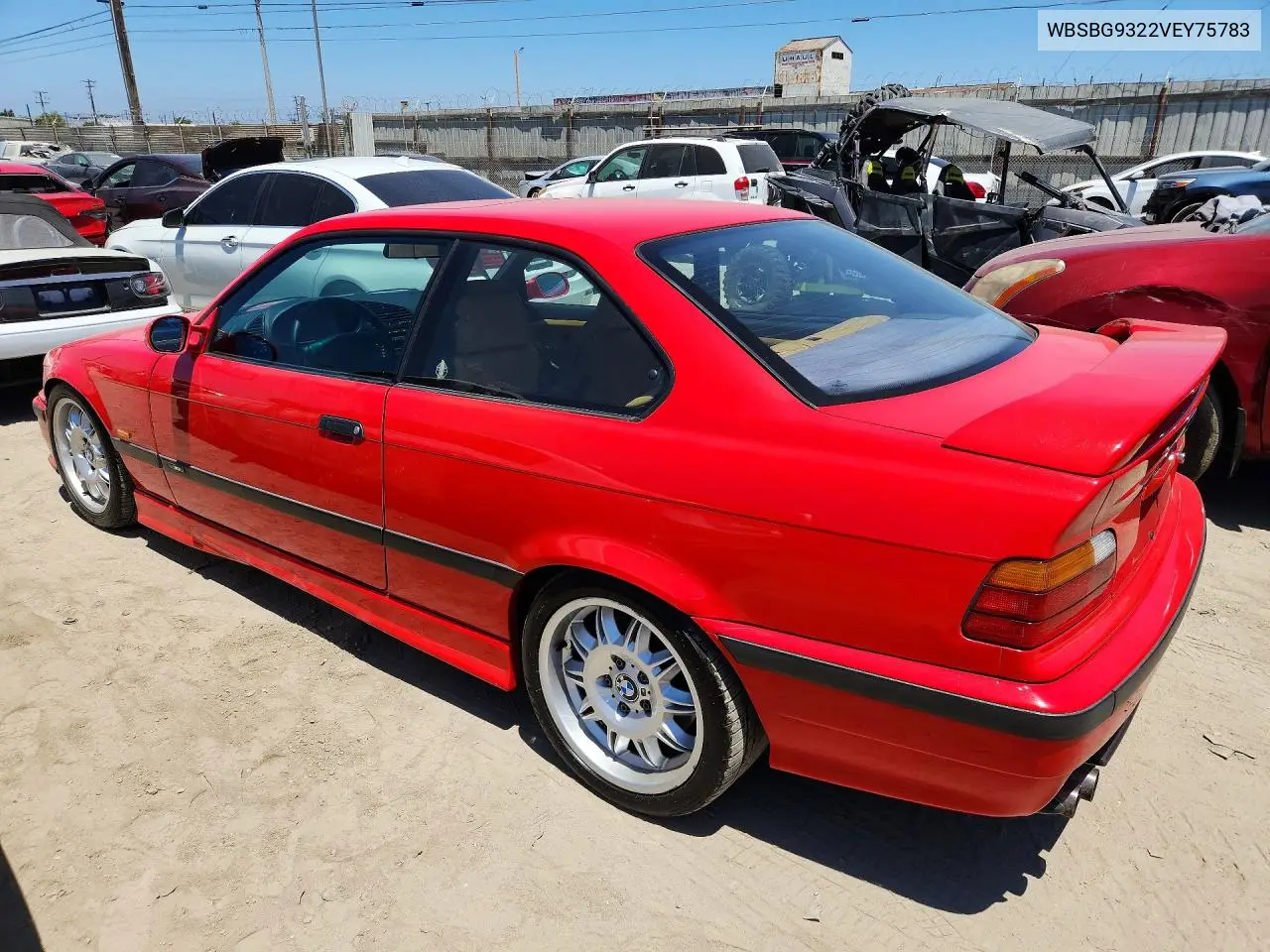 1997 BMW M3 VIN: WBSBG9322VEY75783 Lot: 62284516