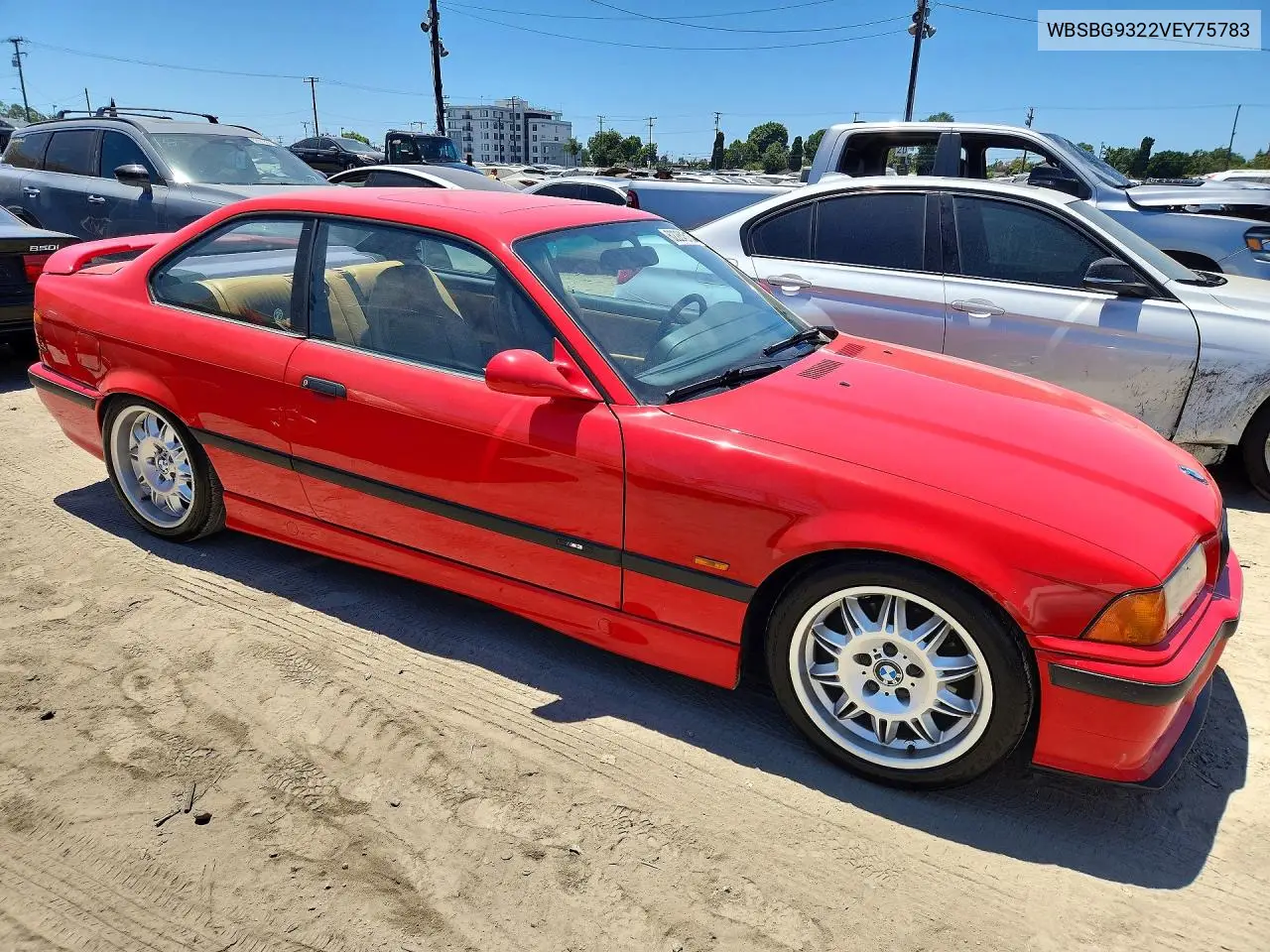1997 BMW M3 VIN: WBSBG9322VEY75783 Lot: 62284516