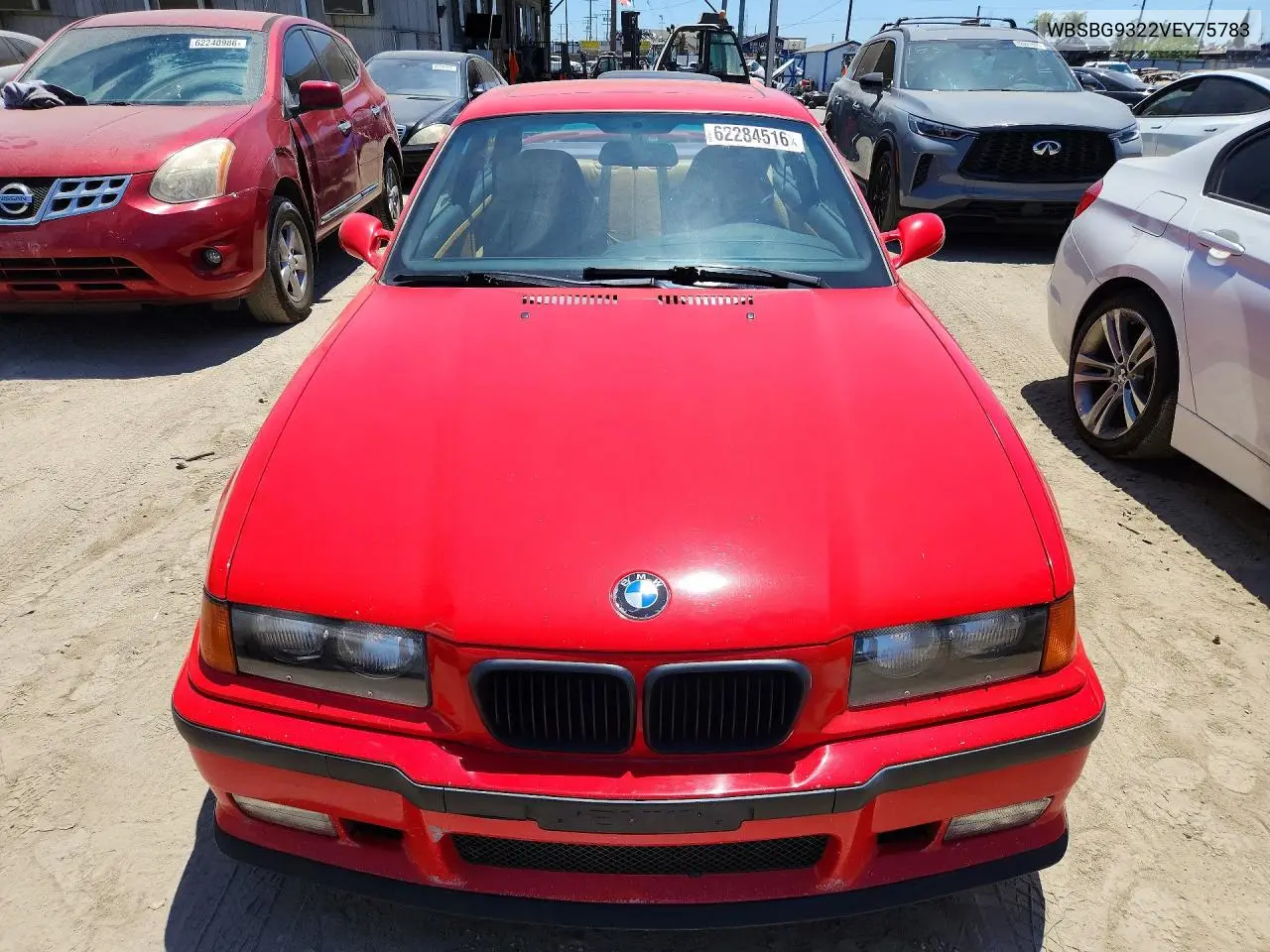 1997 BMW M3 VIN: WBSBG9322VEY75783 Lot: 62284516