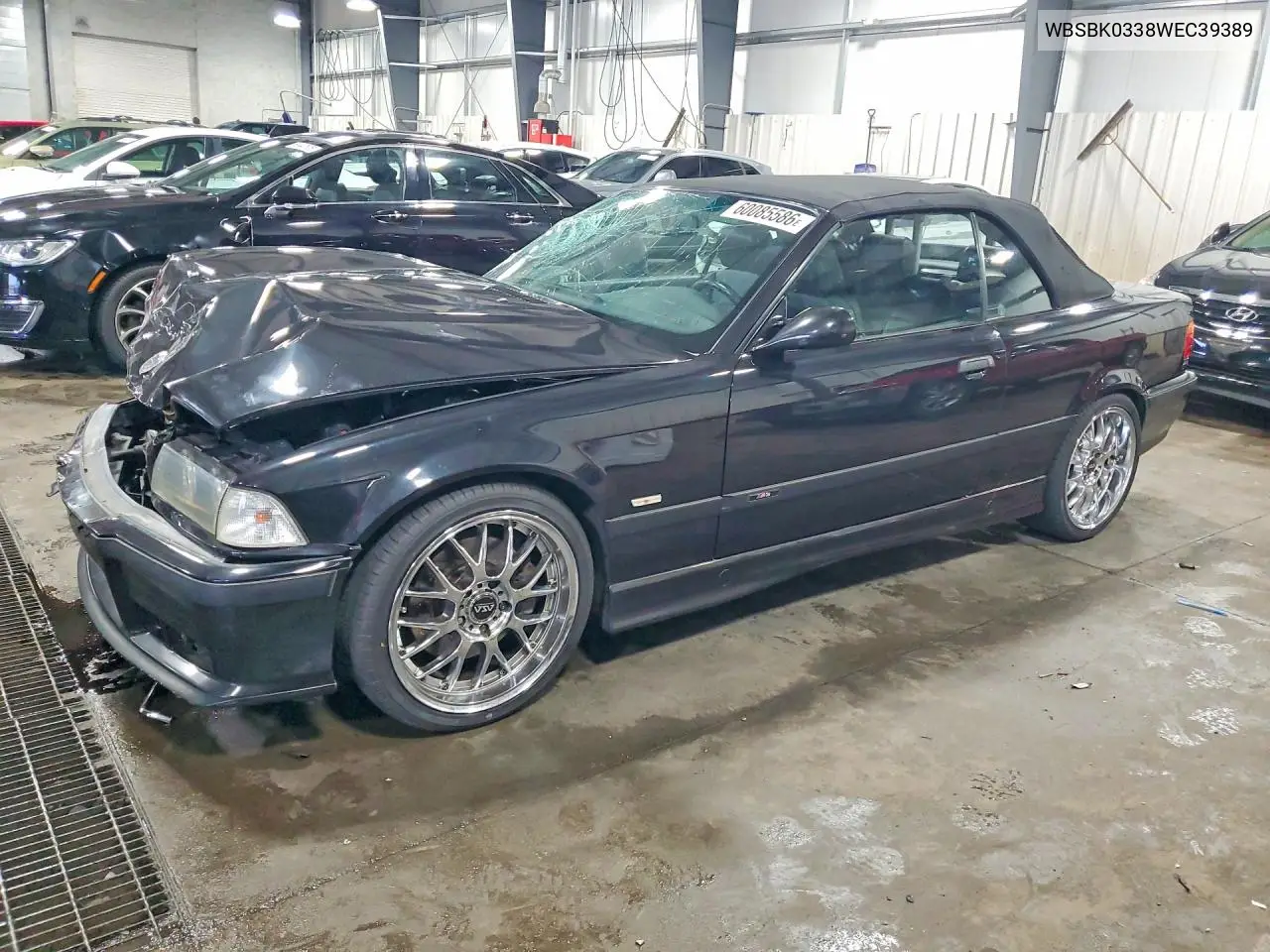 1998 BMW M3 Automatic VIN: WBSBK0338WEC39389 Lot: 60085586