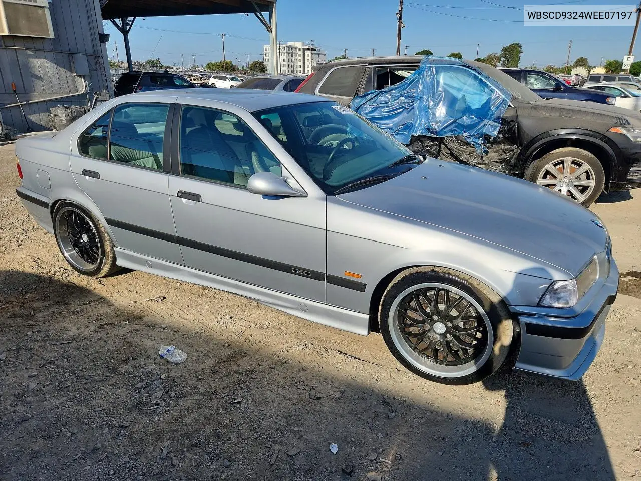 1998 BMW M3 VIN: WBSCD9324WEE07197 Lot: 61440926