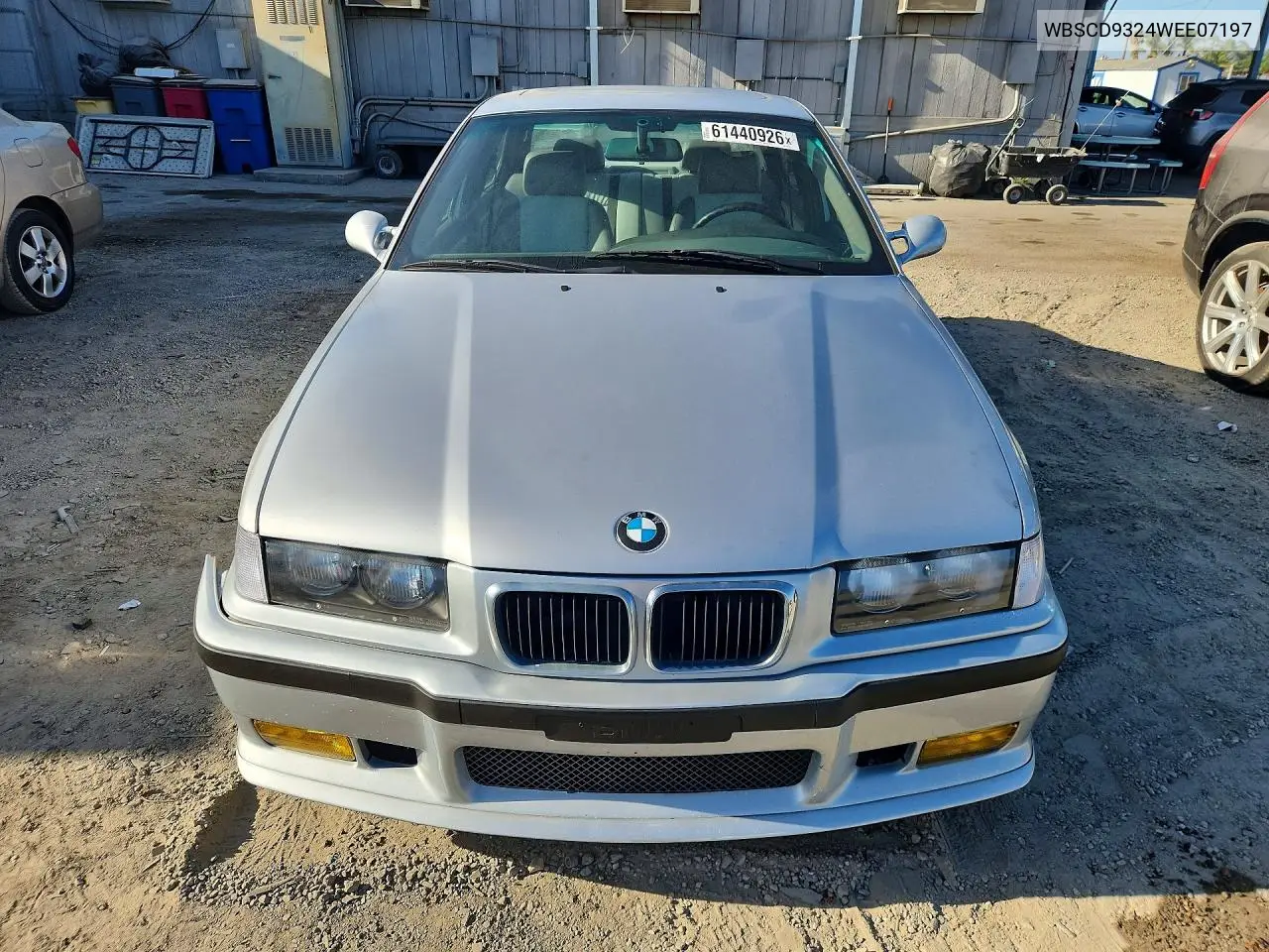 1998 BMW M3 VIN: WBSCD9324WEE07197 Lot: 61440926
