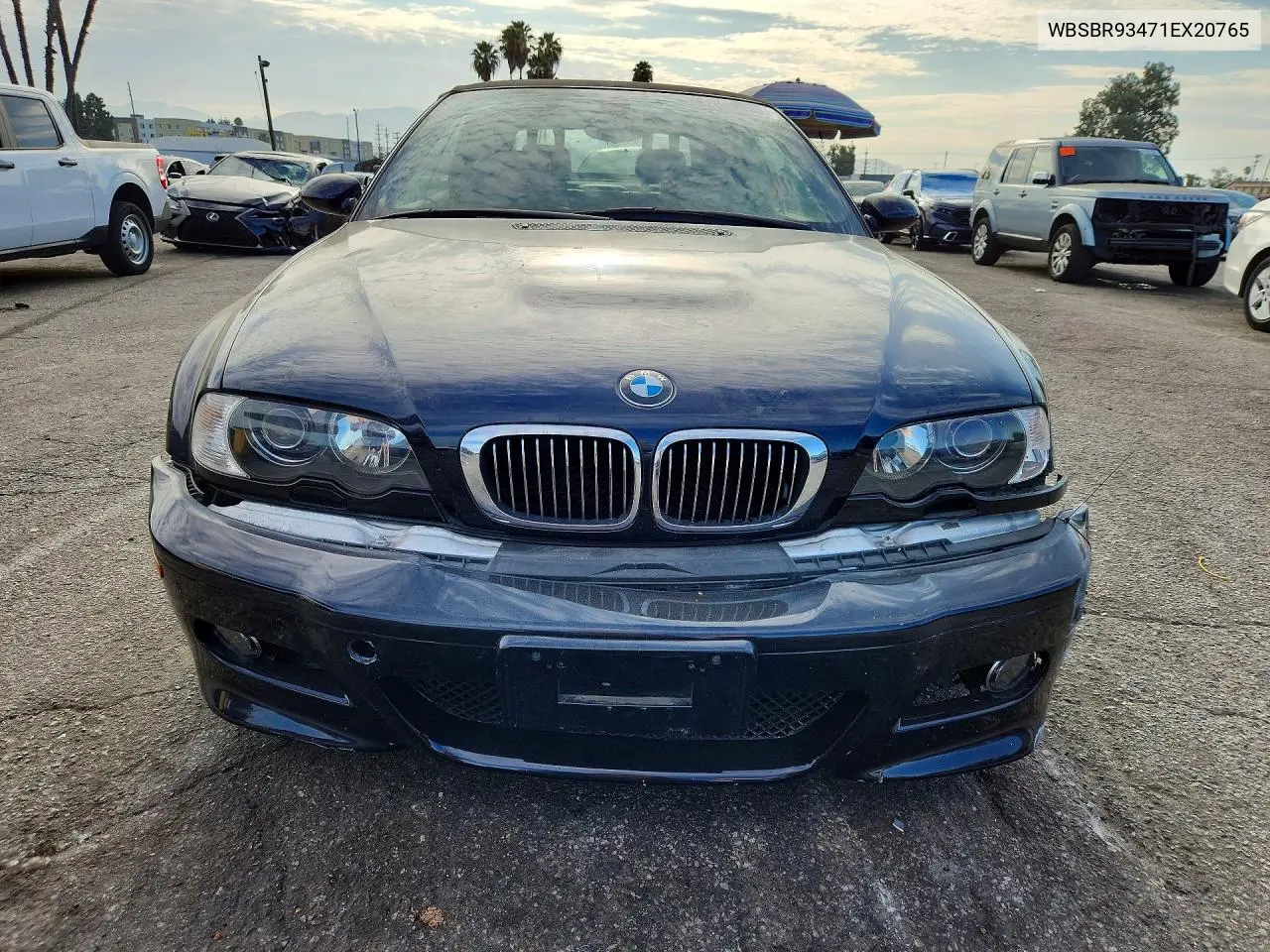 2001 BMW M3 VIN: WBSBR93471EX20765 Lot: 62063256