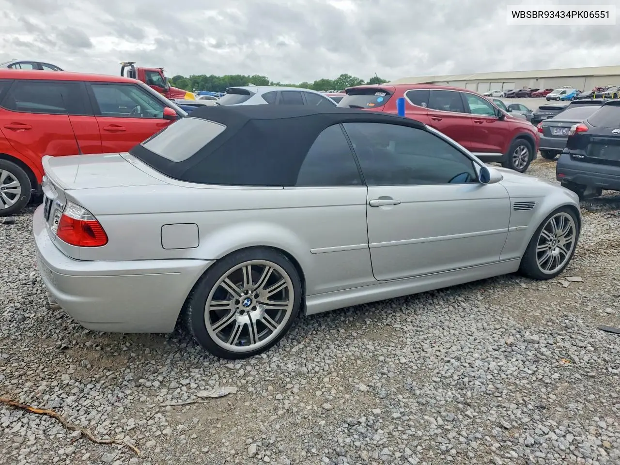 2004 BMW M3 VIN: WBSBR93434PK06551 Lot: 51588046