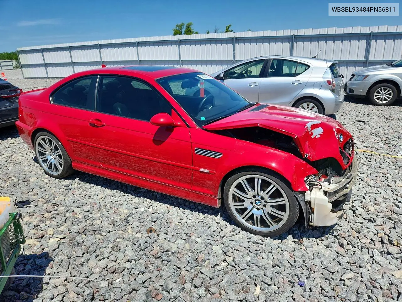 2004 BMW M3 VIN: WBSBL93484PN56811 Lot: 59627406
