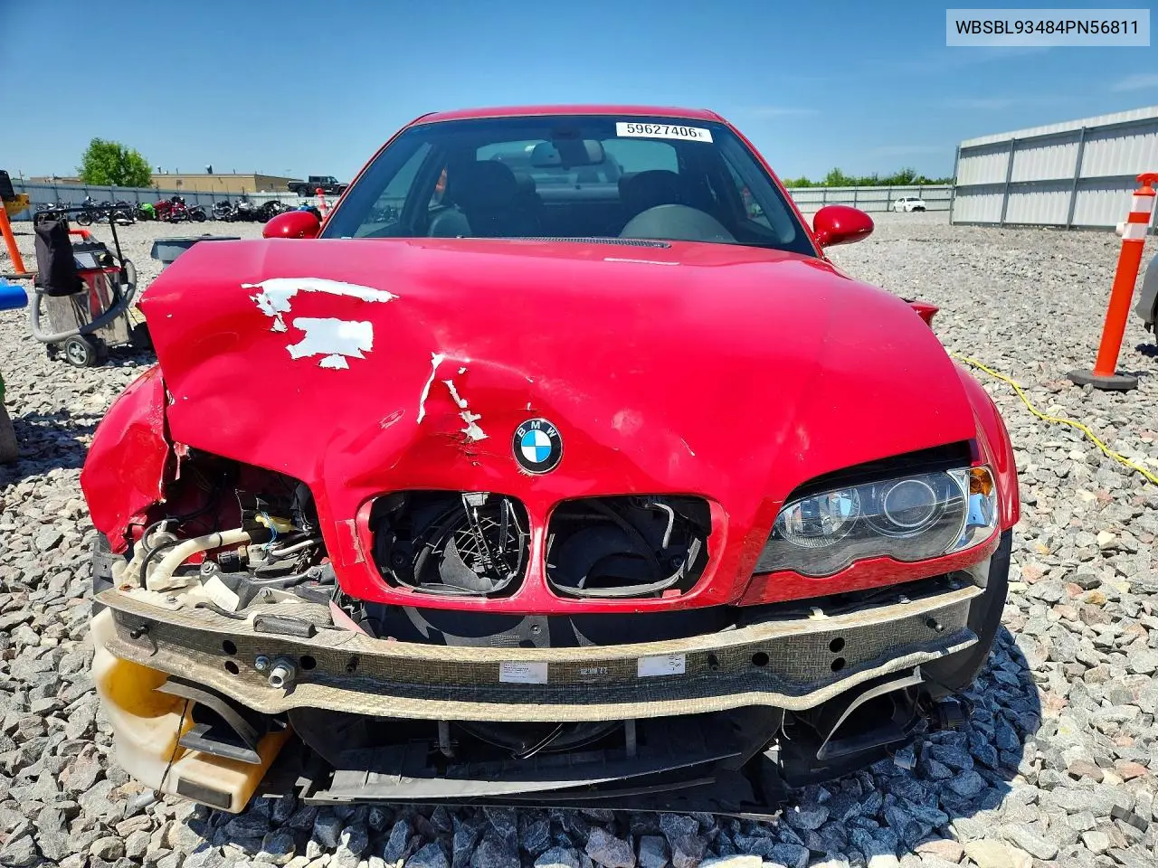 2004 BMW M3 VIN: WBSBL93484PN56811 Lot: 59627406