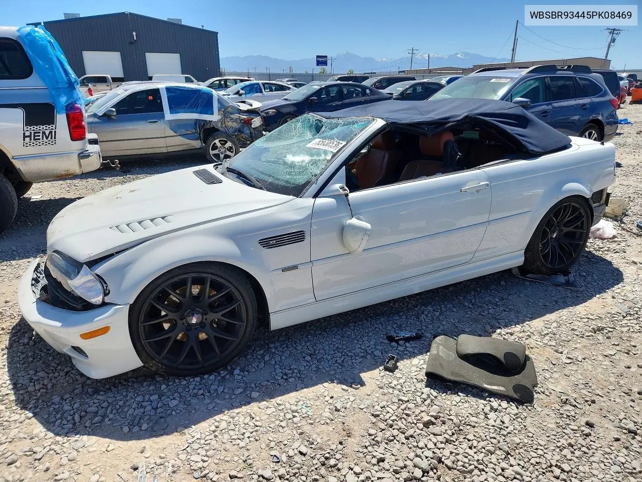 2005 BMW M3 VIN: WBSBR93445PK08469 Lot: 55638536